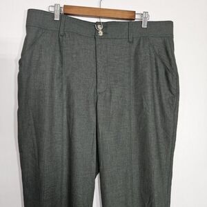 Democracy Green Ankle Pants